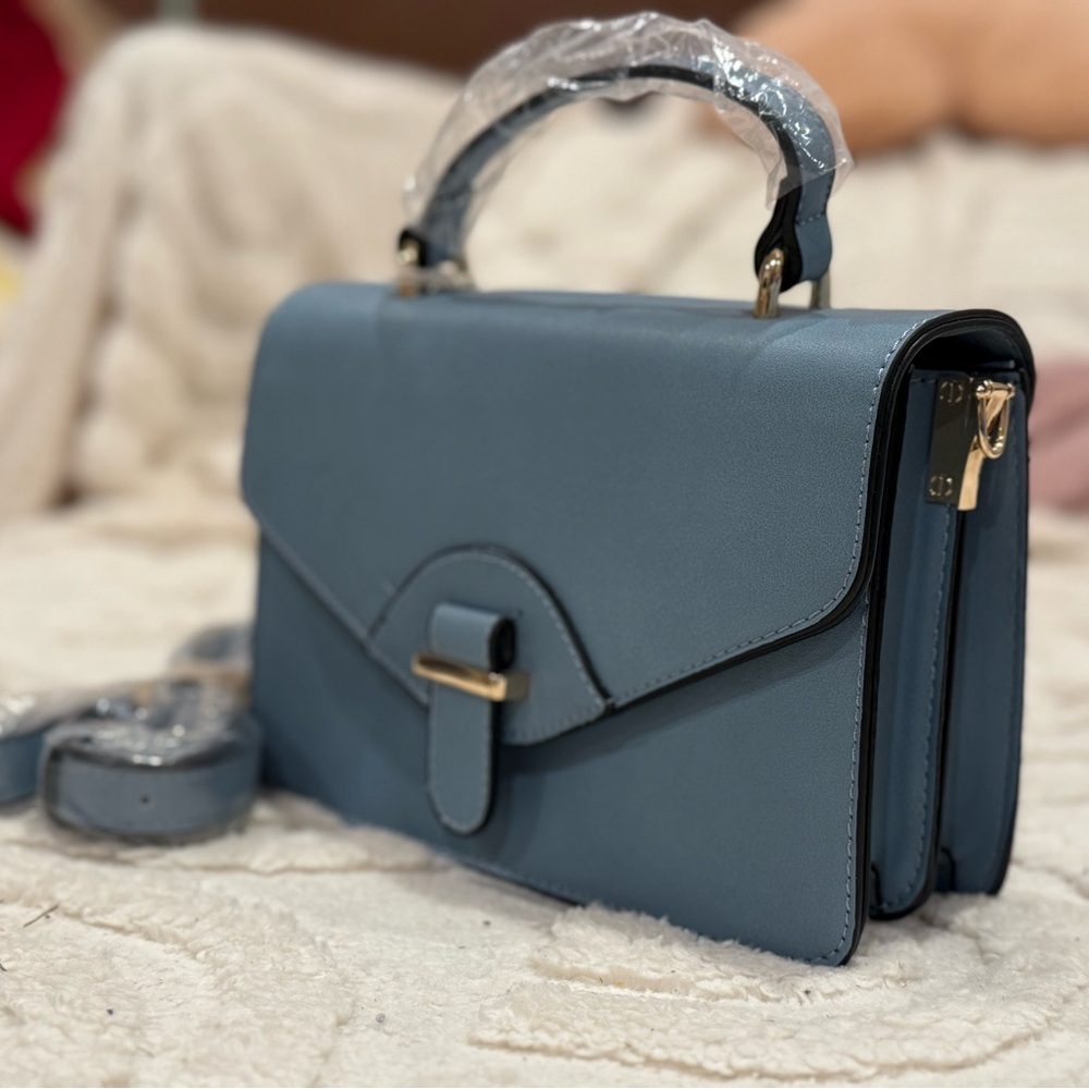 Stylish Blue Crossbody Bag